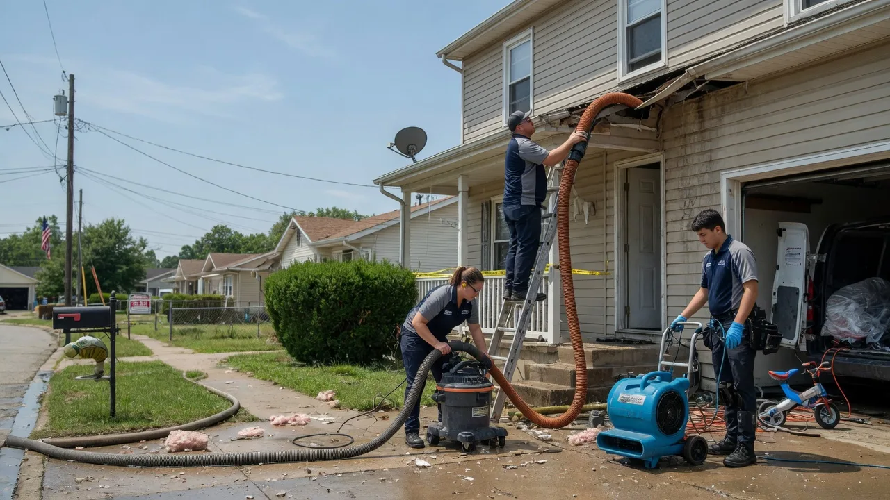 Water Damage Restoration in Ashland, IL near me